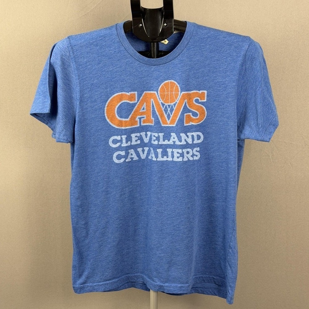 Cleveland Cavaliers Shirt Mens Medium‎ Blue NBA Basketball CAVS Graphic Tee